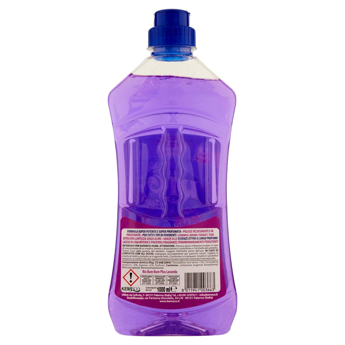 Rio Casamia Rio Bum Bum Plus Pavimenti Profumo Di Lavanda 1 Lt - 500 g