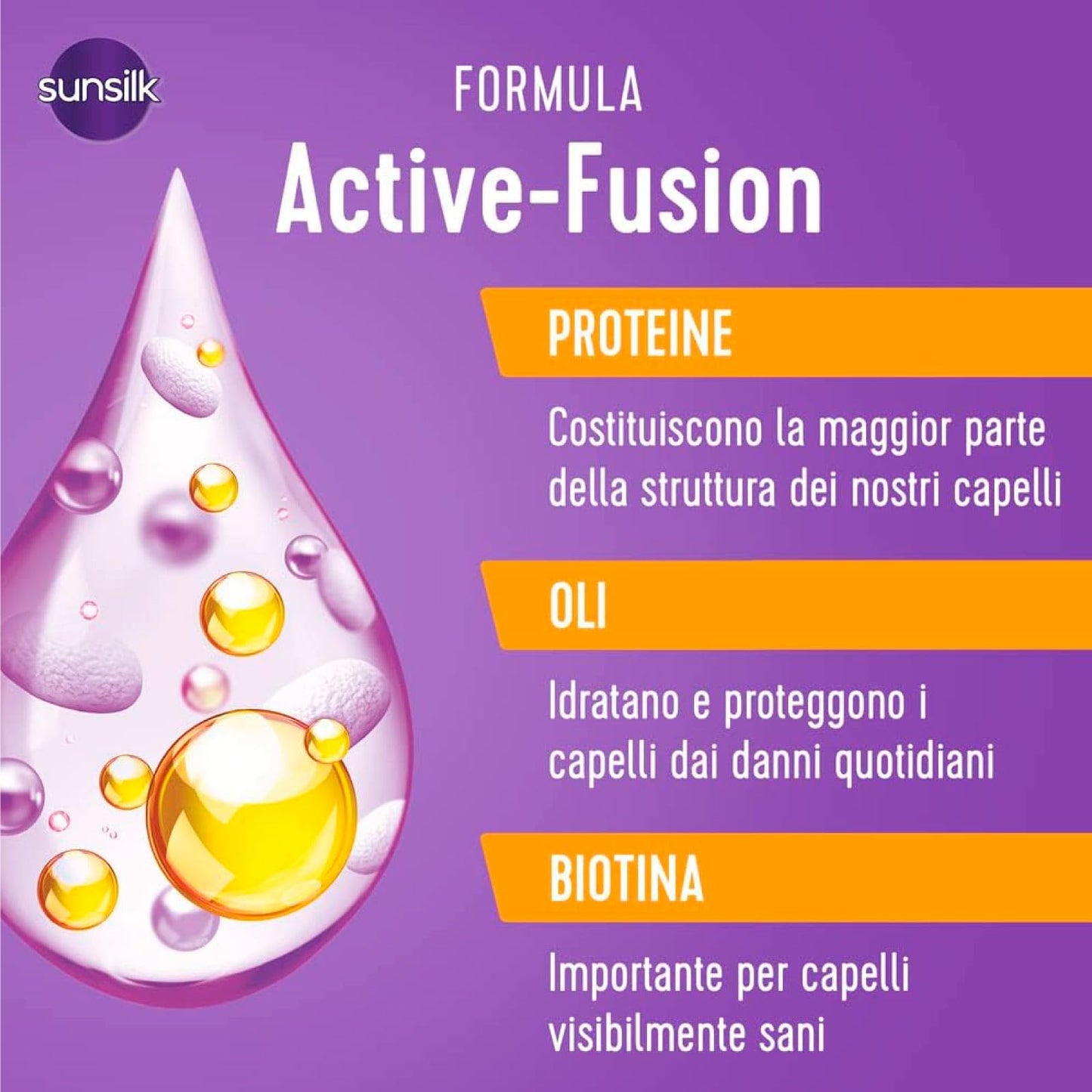 Sunsilk Balsamo Liscio Perfetto Azione Anti Crespo per Capelli Lisci e Brillanti - 5 Flaconi da 200ml