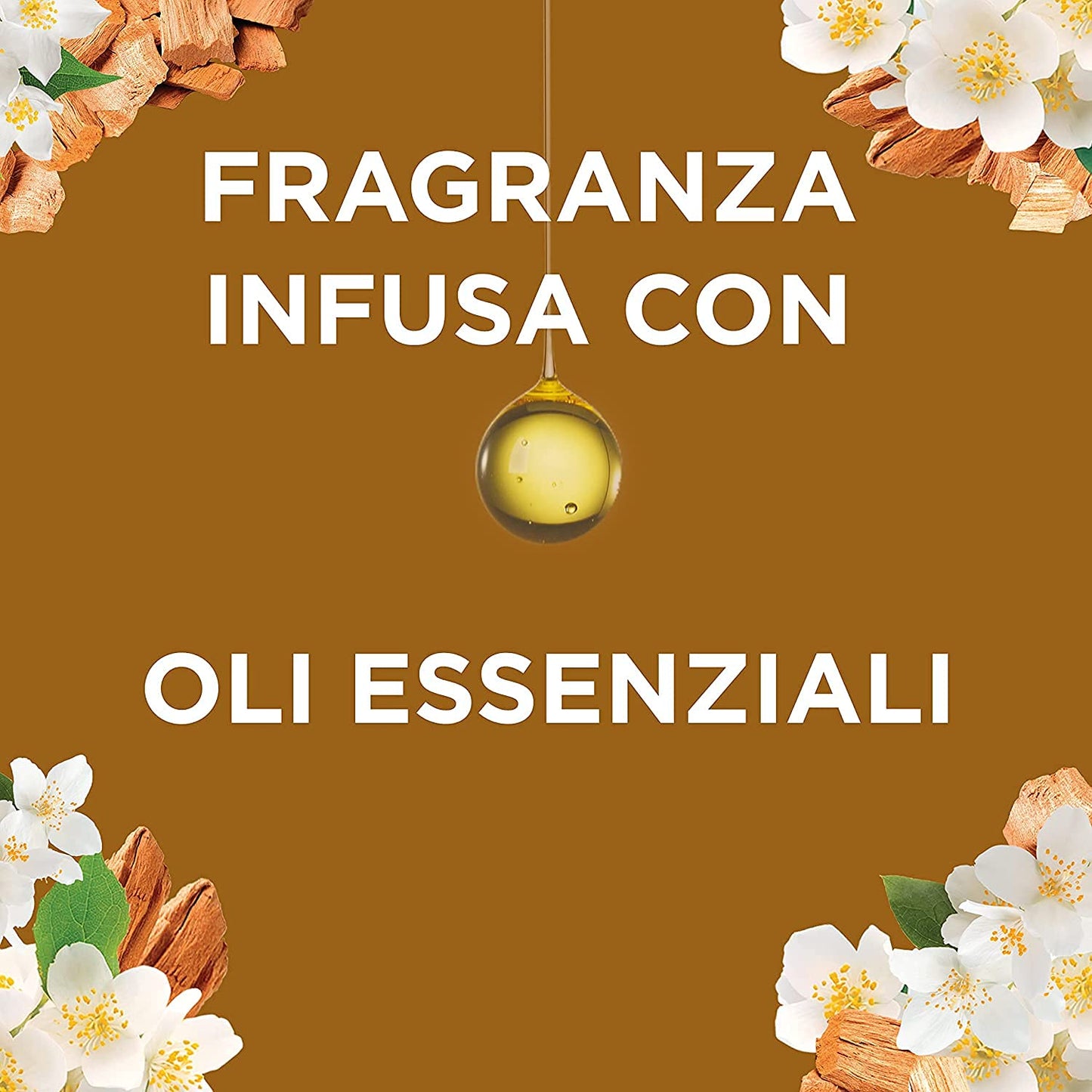 Glade Automatic Spray Ricarica, Profumatore per Ambienti, Fragranza Sensual Sandalwood & Jasmine, Formato Scorta da 4 Ricariche da 269 ml