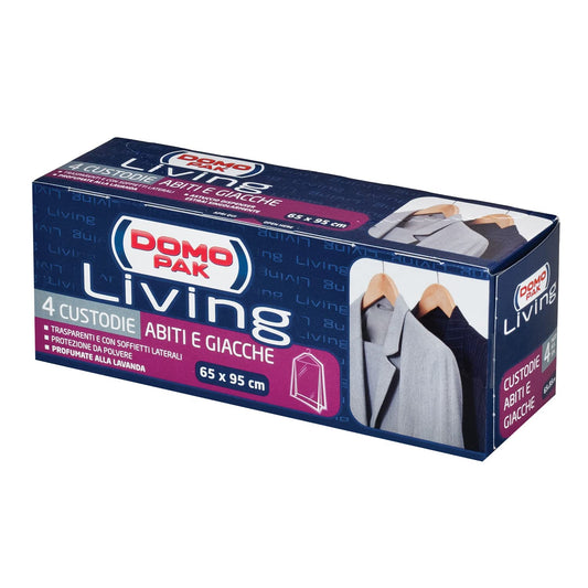 DOMOPAK LIVING ABITI E GIACCHE 4 PEZZI