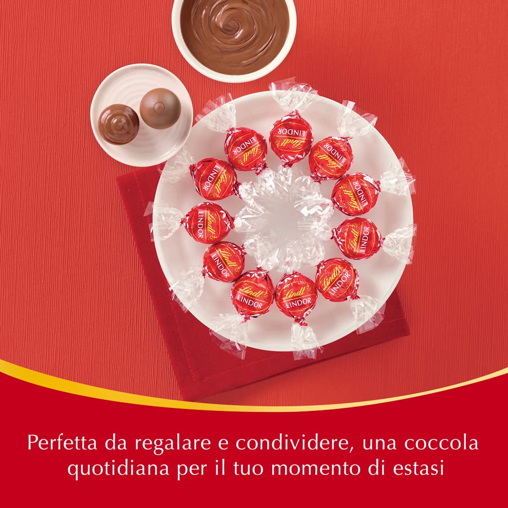 Lindt Calendario Dell'Avvento Lindor 24 Praline Lindor, Confezione da 299g