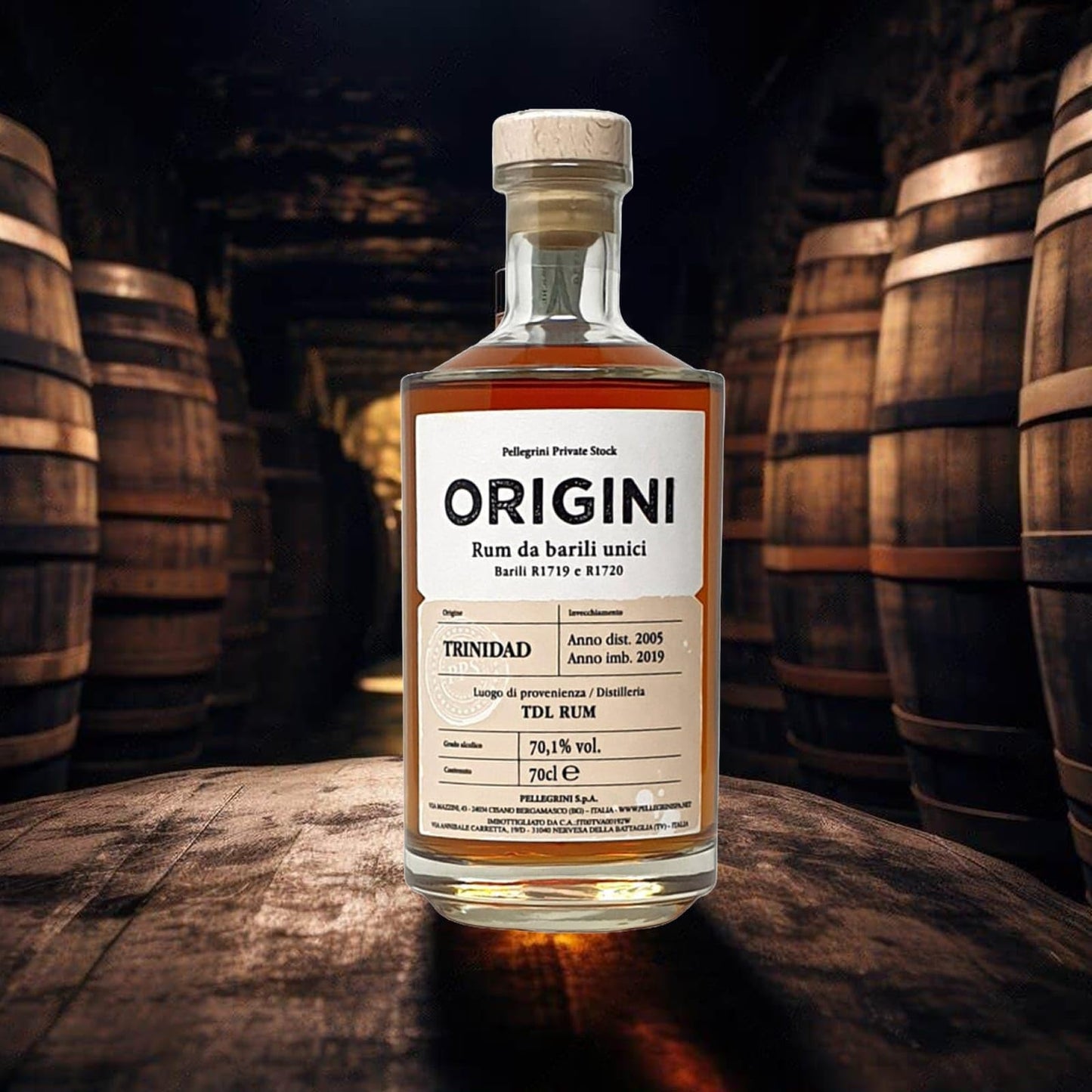 CG94 - Confezione in scatola Global Dream | Origini Trinidad Rum, 70.1% ABV, Distilled 2005 70cl