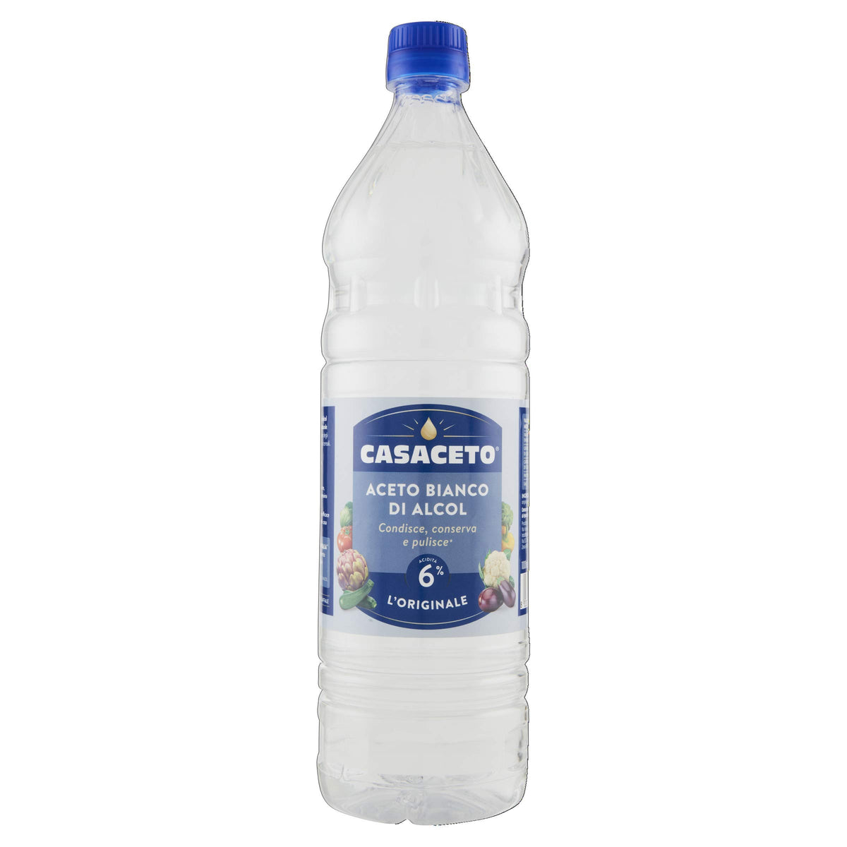 De Nigris 1889 Casaceto, Aceto Bianco di Alcol, 12 Confezione da 1075 Grammi