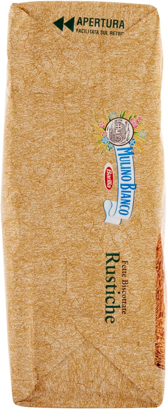 6 x Mulino Bianco Fette biscottate Le rustiche 315g con farro cipolla rosso