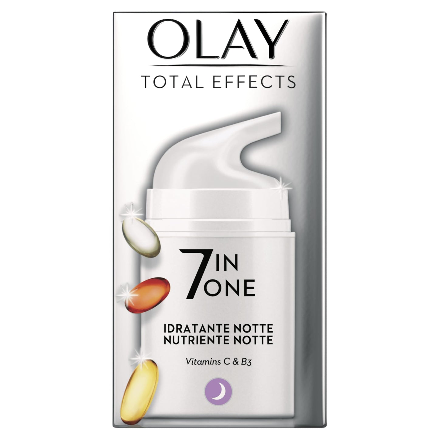 OLAY Total Effects 7in1 Idratante Notte Con VItamina B3, 50ml