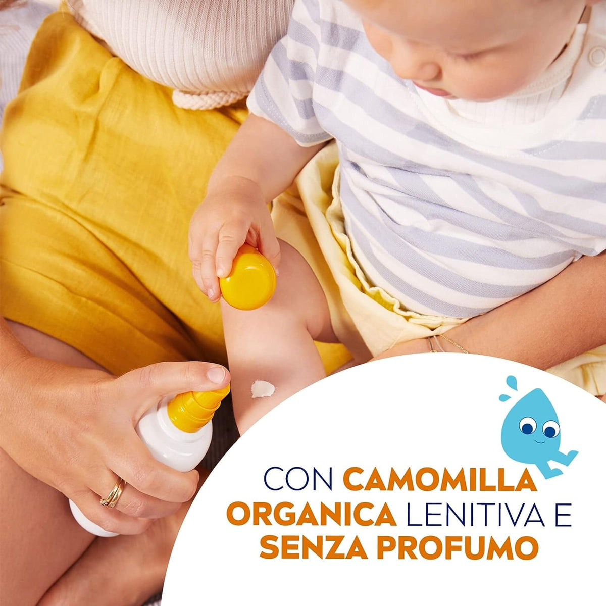 NIVEA SUN Kids Sensitive Protect & Play FP 50+ 200 ml Crema solare bambini e neonati dai spray 6 mesi in su