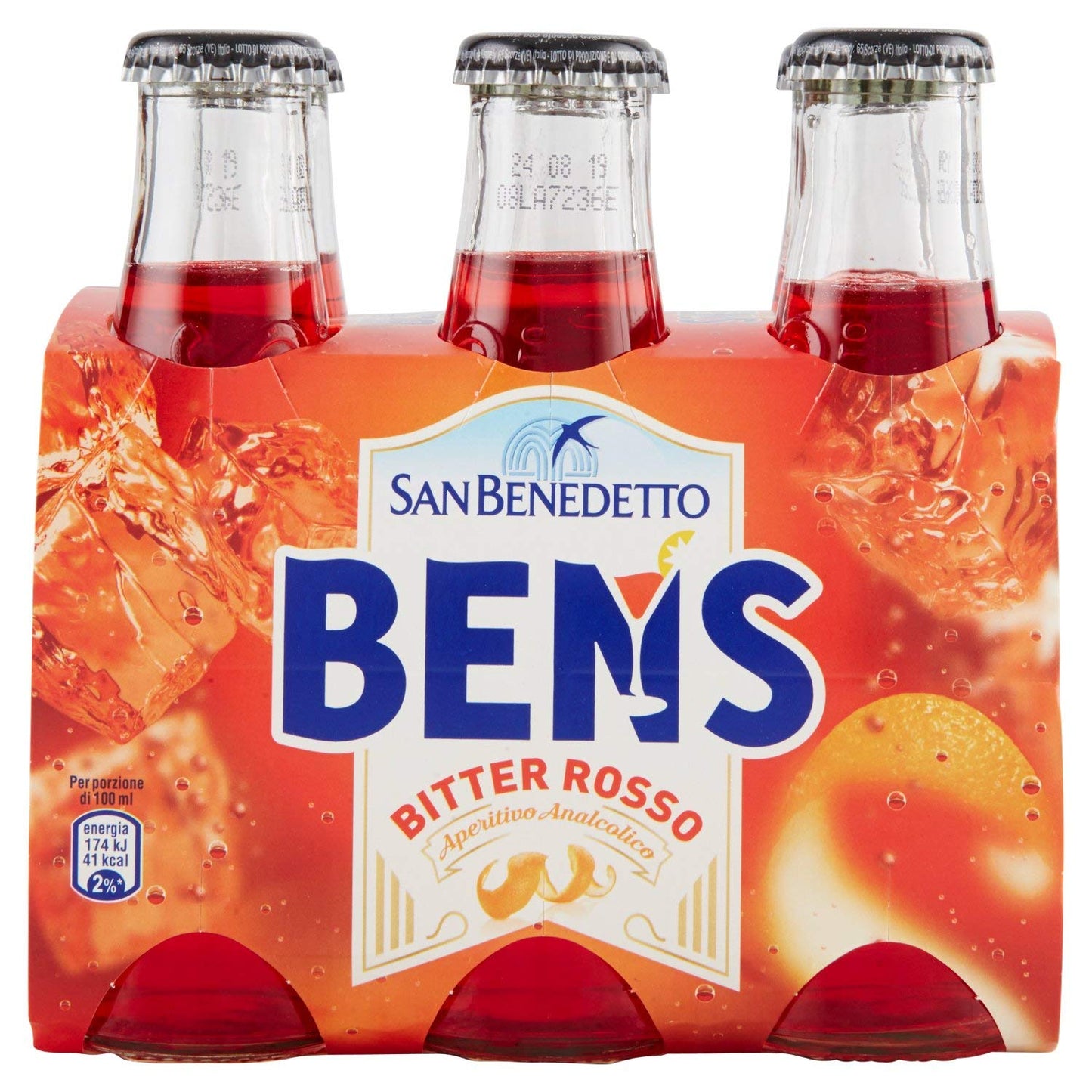 Ben's Bitter Rosso - Confezione da 6 X 100 ml