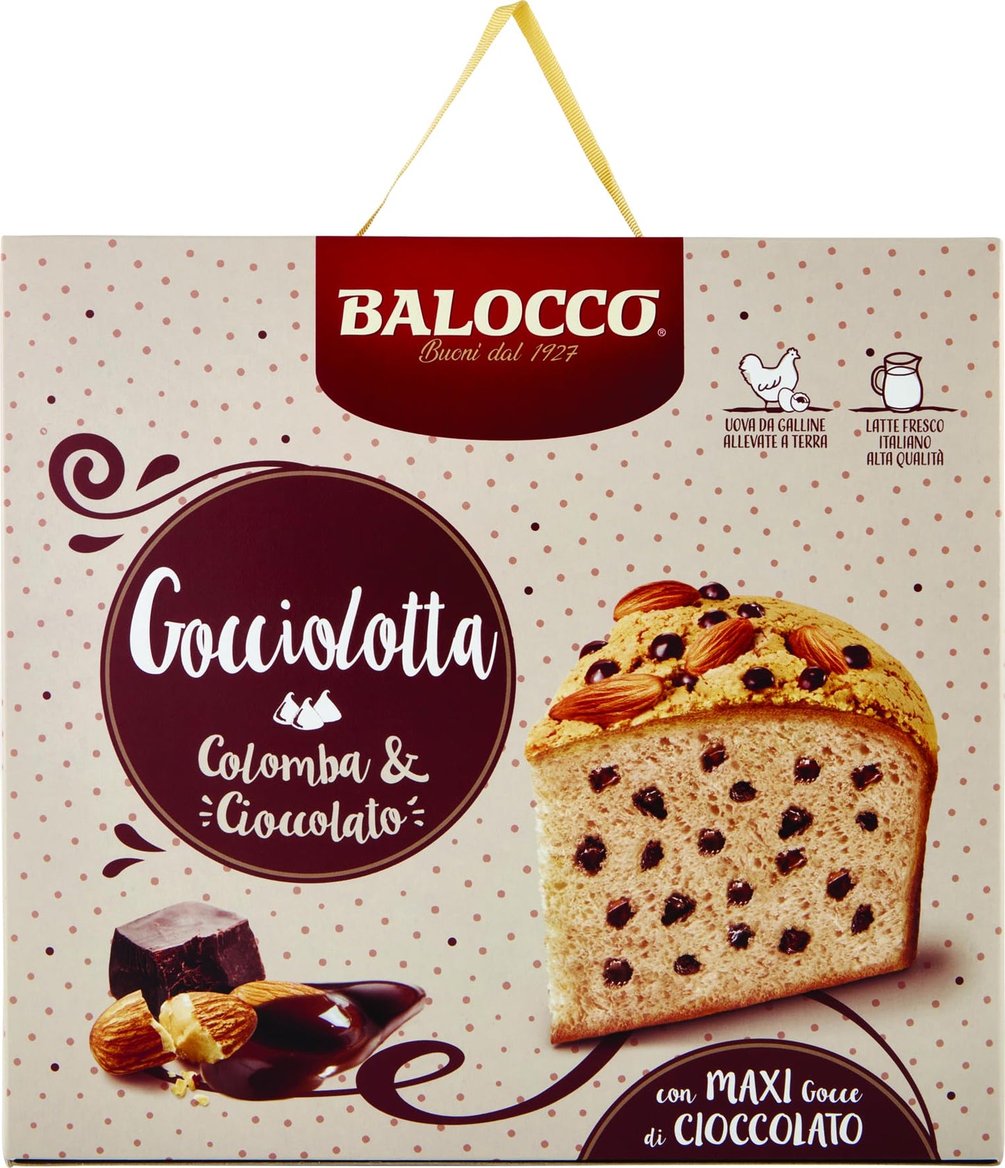 Balocco Colomba Gocciolotta, 750g