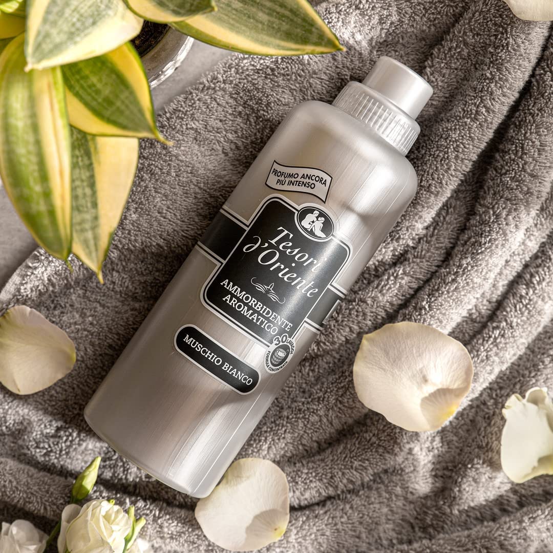 6 x ammorbidenti Tesori d'oriente, muschio bianco, 750 ml