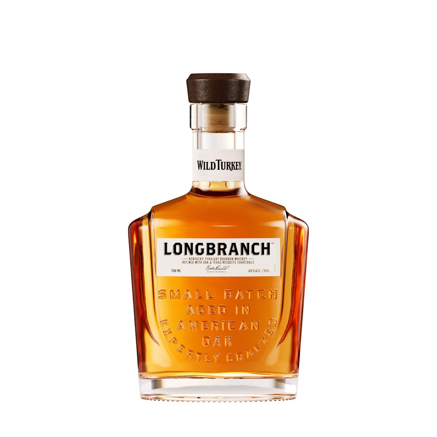 Wild Turkey - Longbranch, 70 cl, Whiskey Bourbon Americano, Invecchiato 8 Anni, 43% Vol