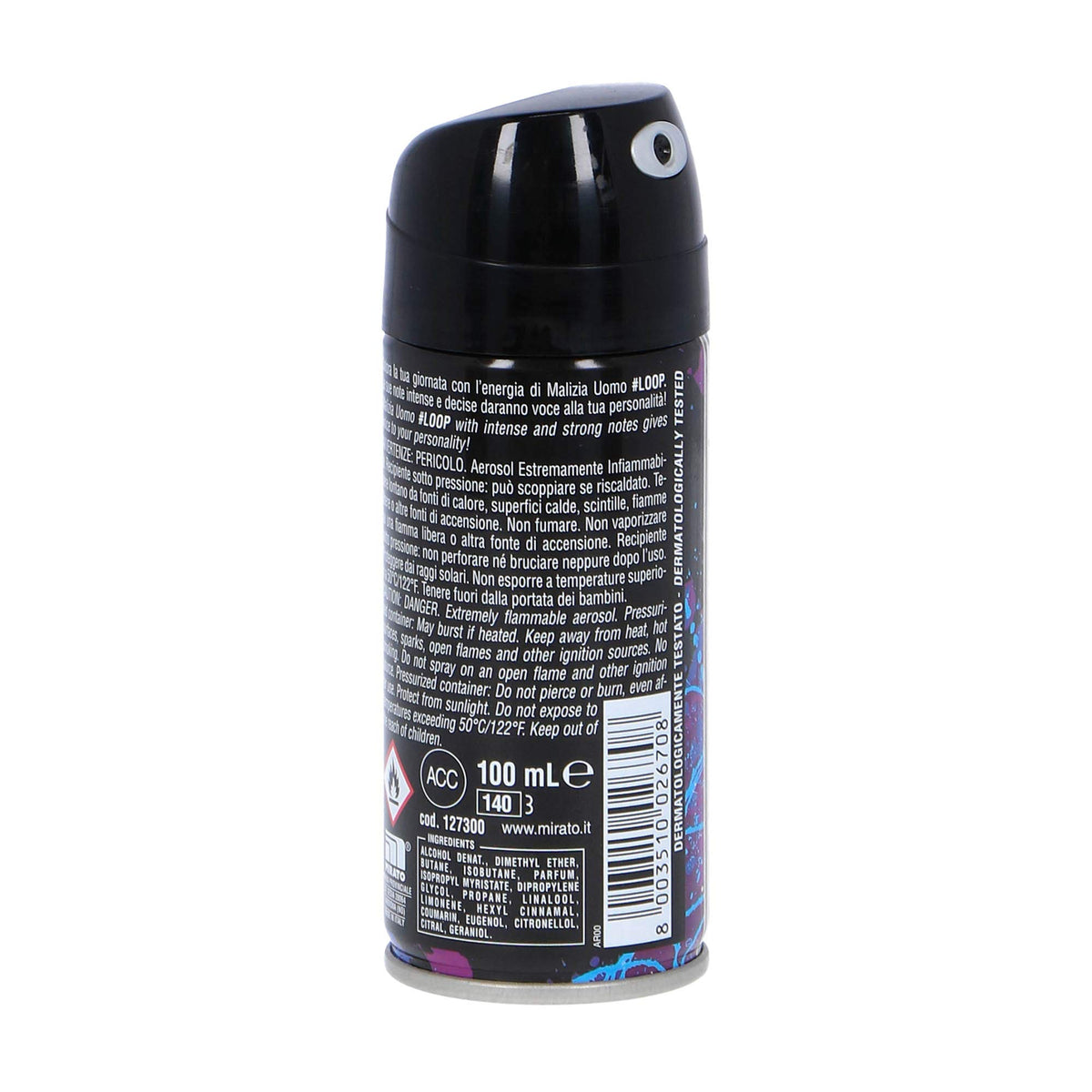 MALIZIA UOMO DEODORANTE #LOOP 100 ML