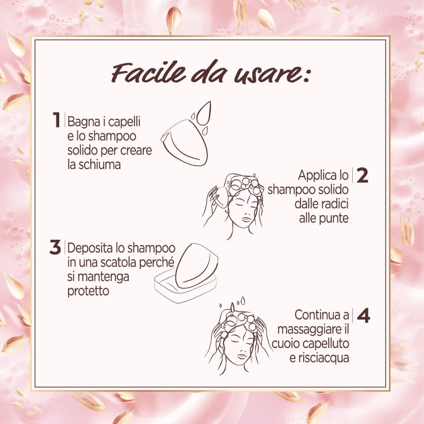 Garnier Ultra Dolce Shampoo Solido Tesori di Miele Capelli Fragili + Delicatezza D'Avena Capelli Normali + Illuminante Camomilla e Calendula Capelli Chiari - 3 Shampoo Solidi da 60g