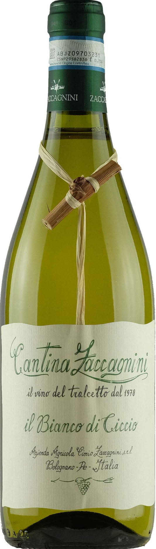 Zaccagnini Bianco di Ciccio 2018