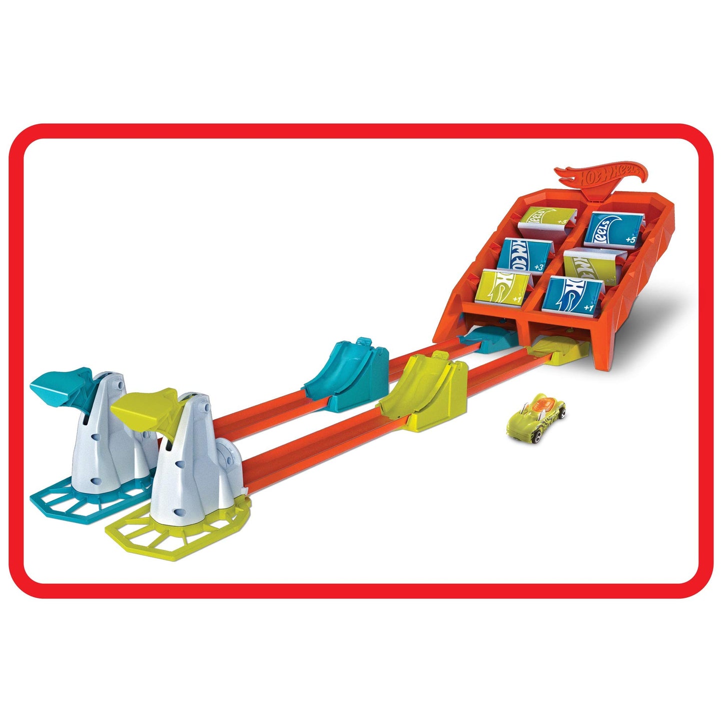 Hot Wheels Pista Lanciatore Infernale, Playset per Macchinine con Veicolo Incluso, Gioco per Bambini di 4 + Anni, GBF89