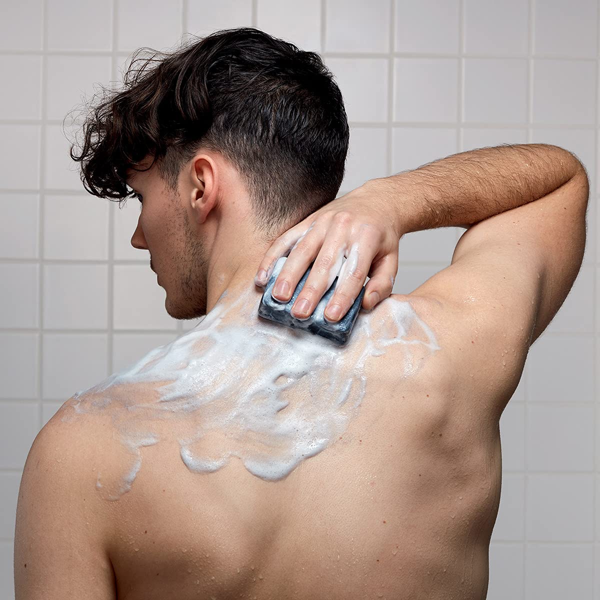 Garnier PureActive Sapone viso e corpo al carbone, Anti-imperfezioni, Formula vegana con 98% di ingredienti naturali, 100 g