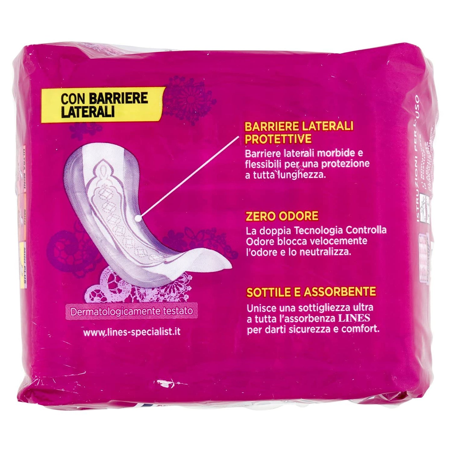 Lines Specialist Assorebenti per Urina Mini Plus, Confezione da 16 Pezzi