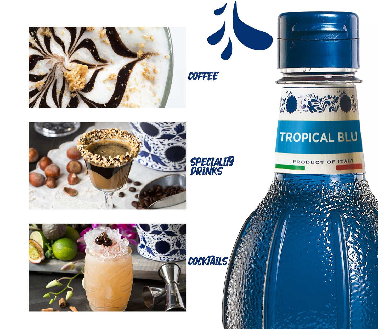 Sciroppo "Mixybar" Tropical Blu lt.1