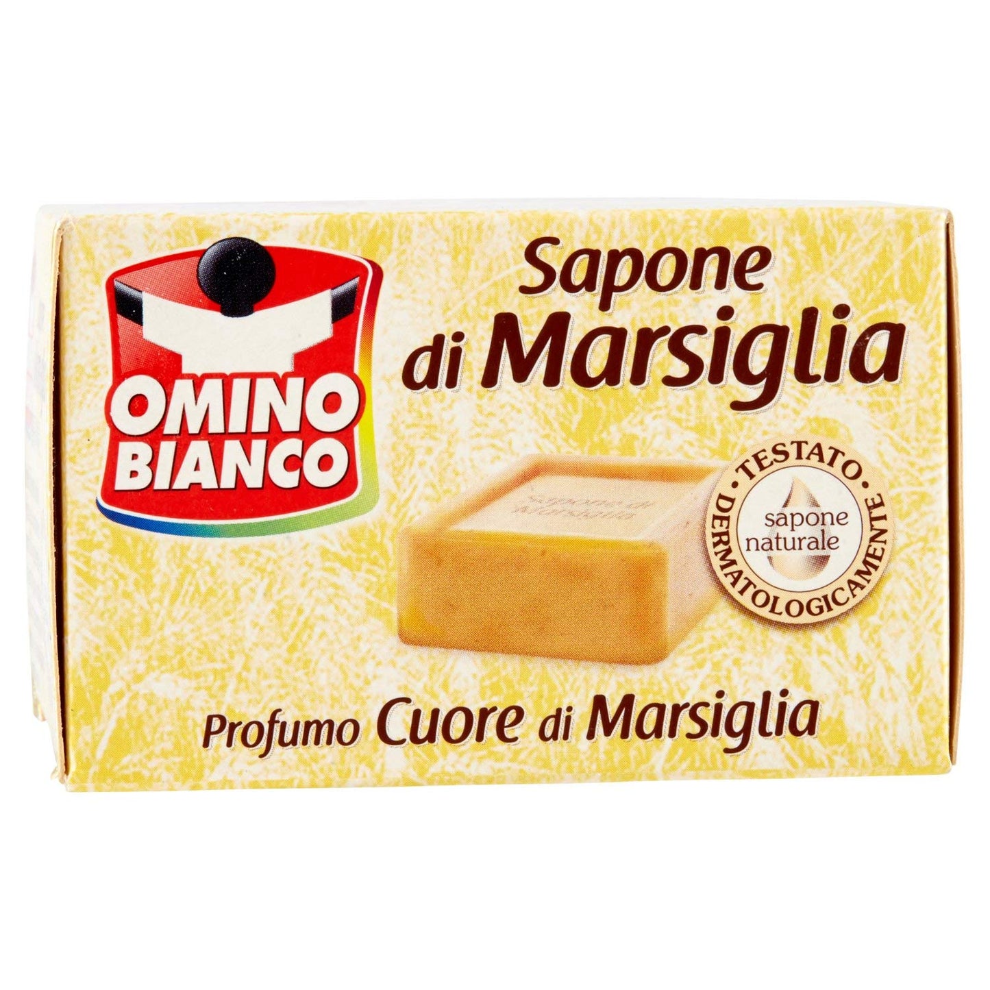 Omino Bianco - Sapone Di Marsiglia, Profumo Muschio Bianco - 250 G,profumi assortiti