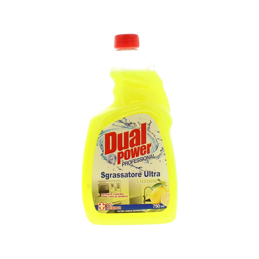 Dual Power Sgrassatore Limone Ricarica, Ml.750 - [confezione da 12]