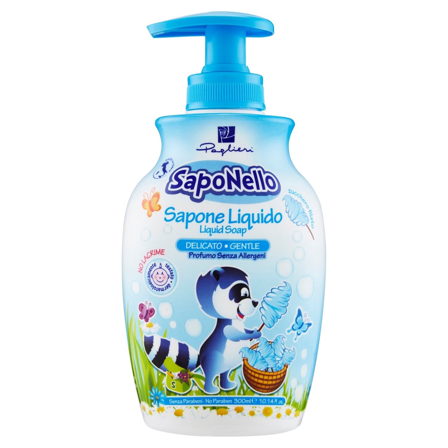 Saponello Sapone Liquido Mani per Bambini, 300ml