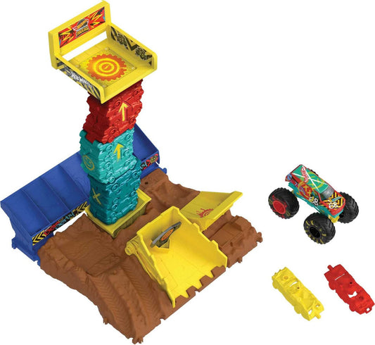 Hot Wheels - Monster Trucks: Playset Arena Smashers