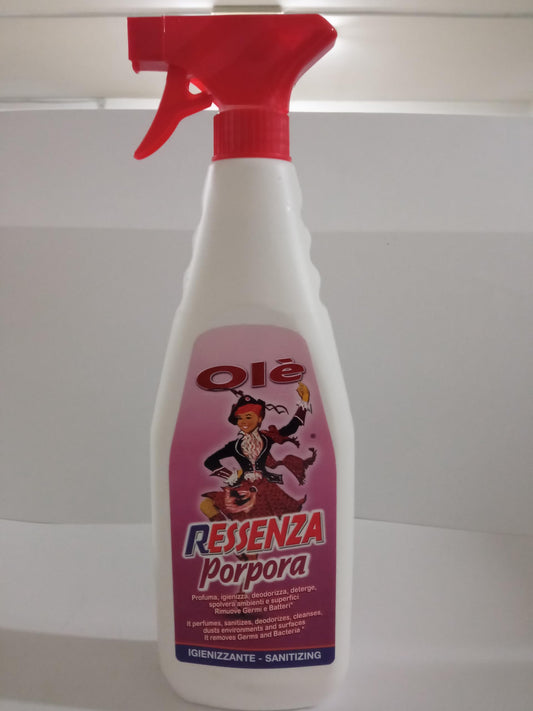 Olè Essenza Porpora profumata spray desodorizzante detergente antistatico - 1 pz da 750 ml