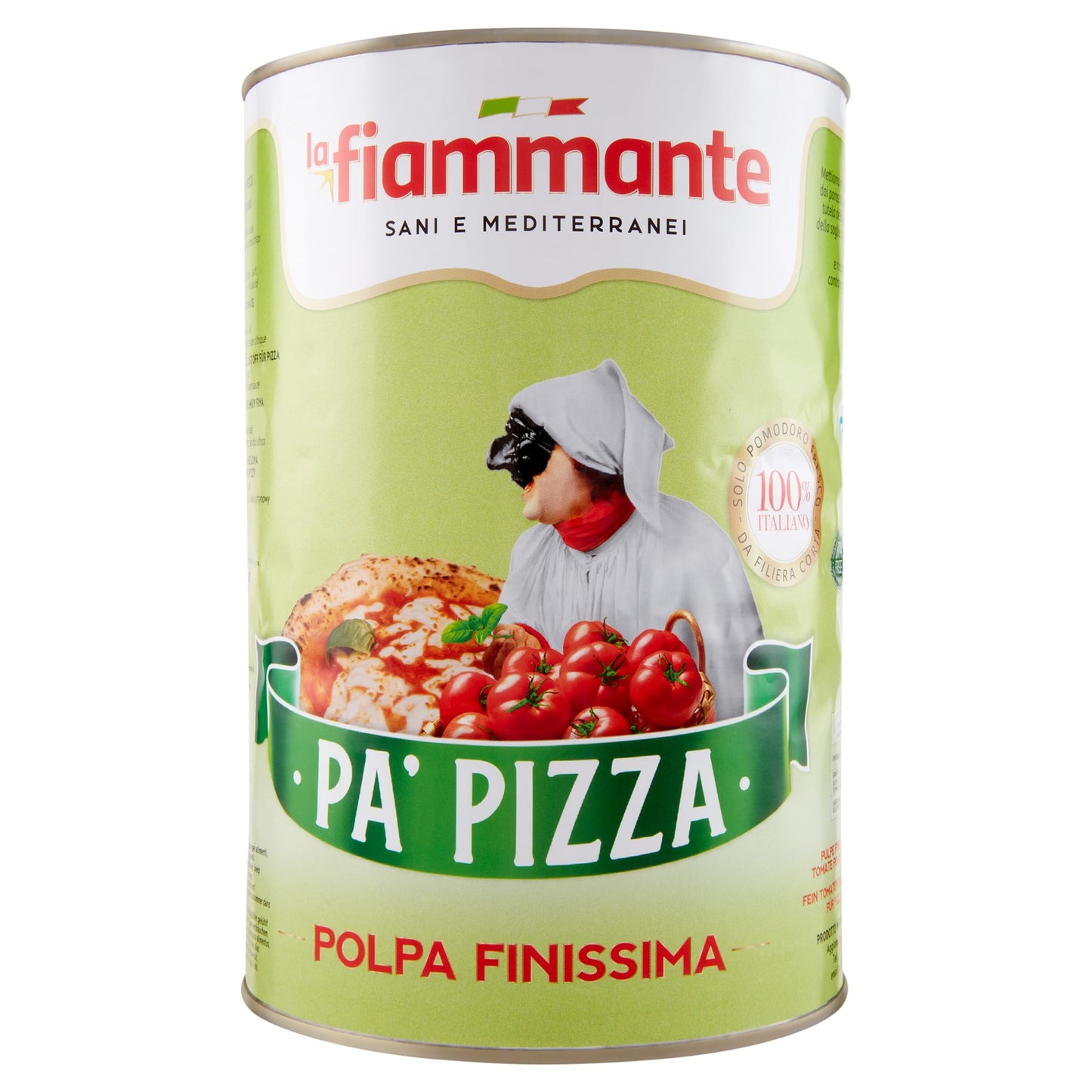 la fiammante Pa' Pizza Polpa Finissima 4000 g
