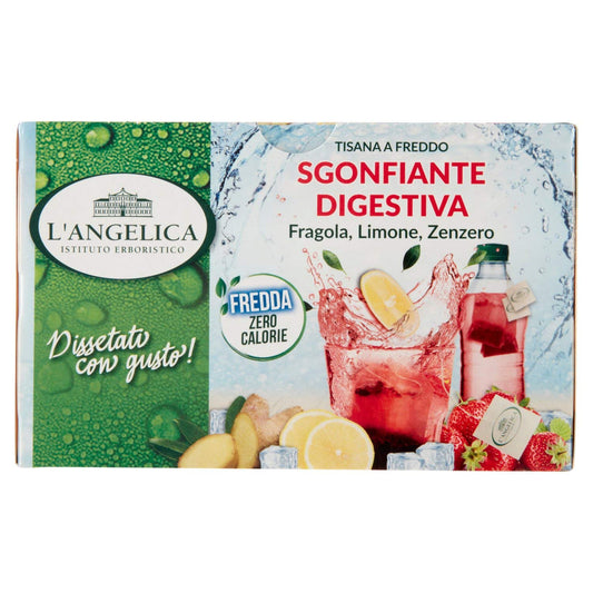 L'Angelica Tisana a Freddo Drenante Anticellulite, 18 Filtri