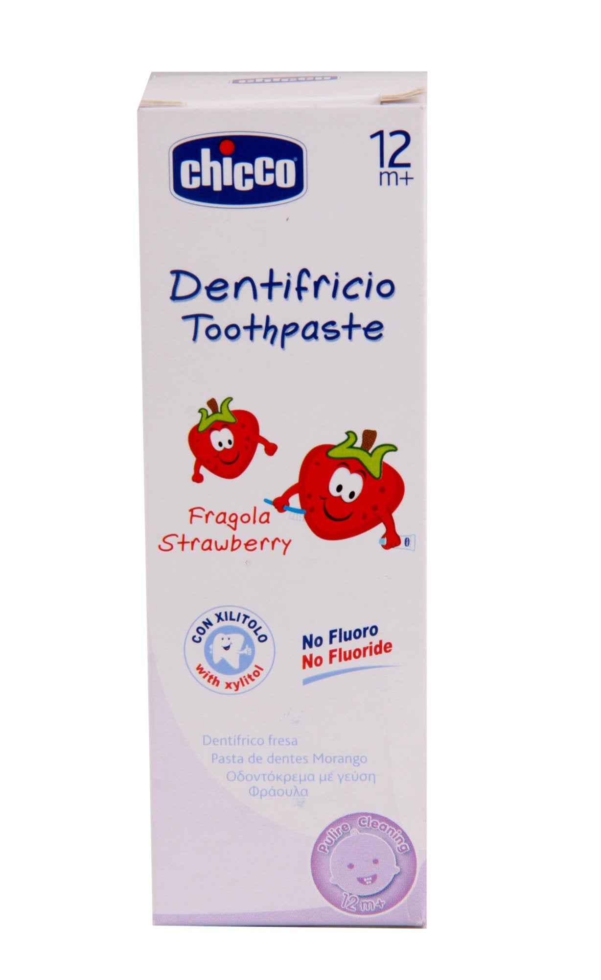 Chicco - Dentifricio, Fragola , 50 ml