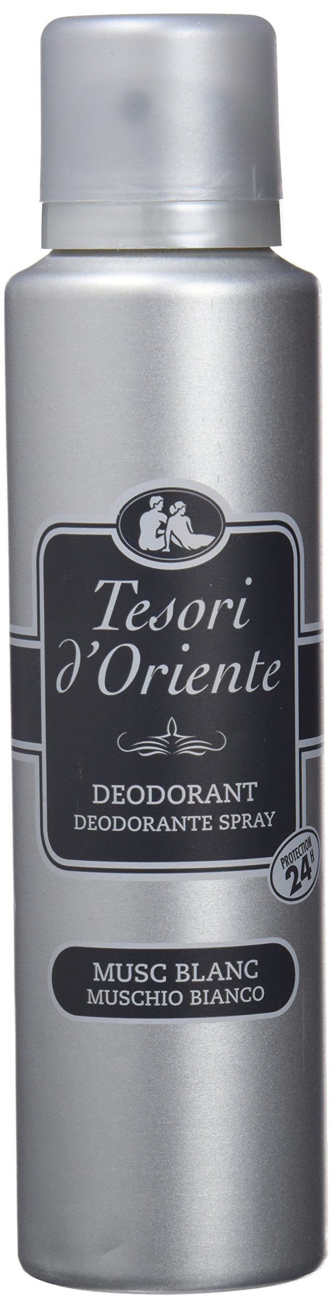 Tesori D'oriente, 2 pz, deodorante muschio bianco 150 ml