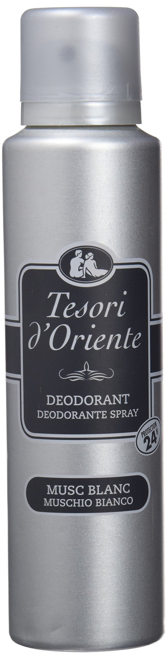 Tesori D'oriente, 2 pz, deodorante muschio bianco 150 ml