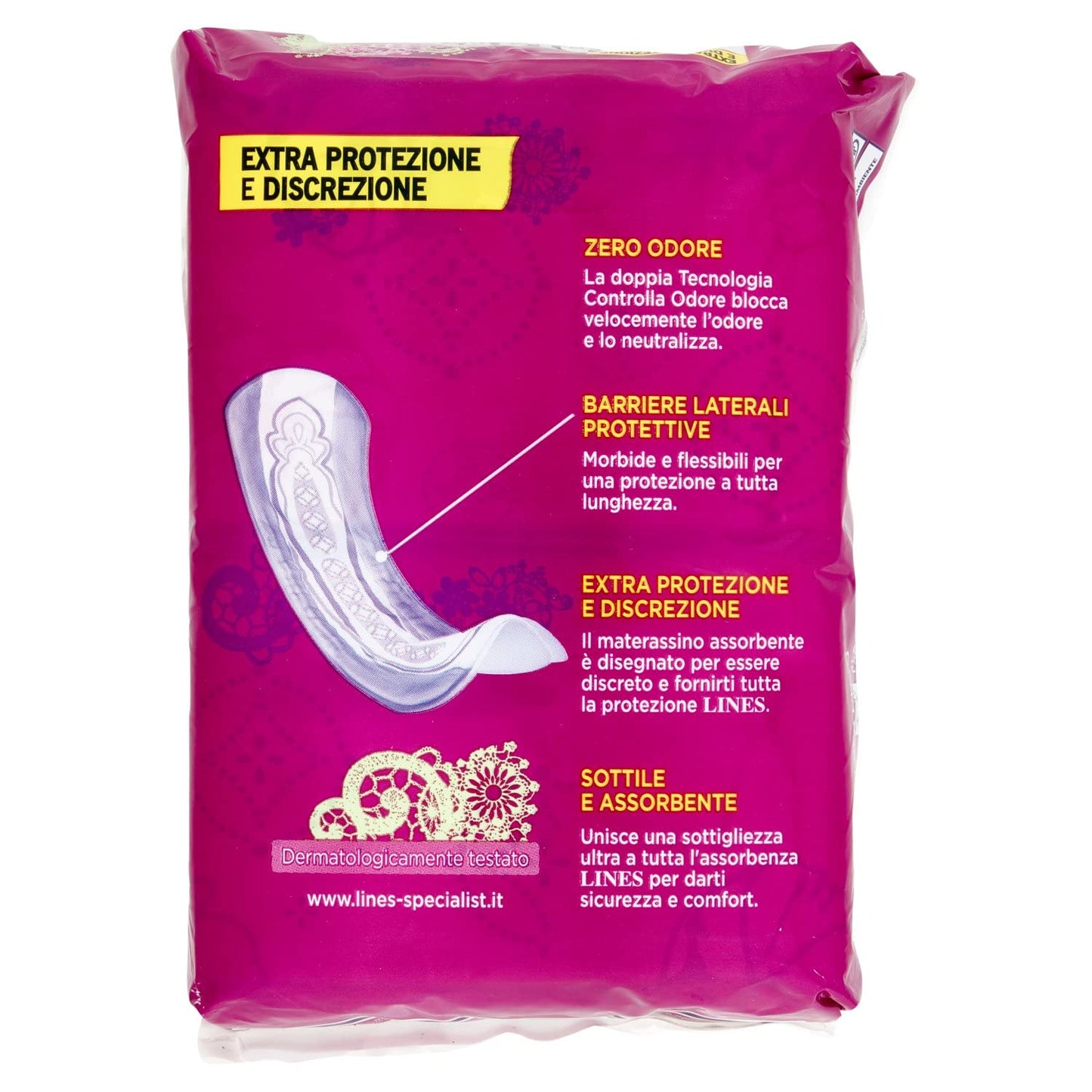 72 Assorbenti Lines Specialist Normal Donna normale per perdite di urina