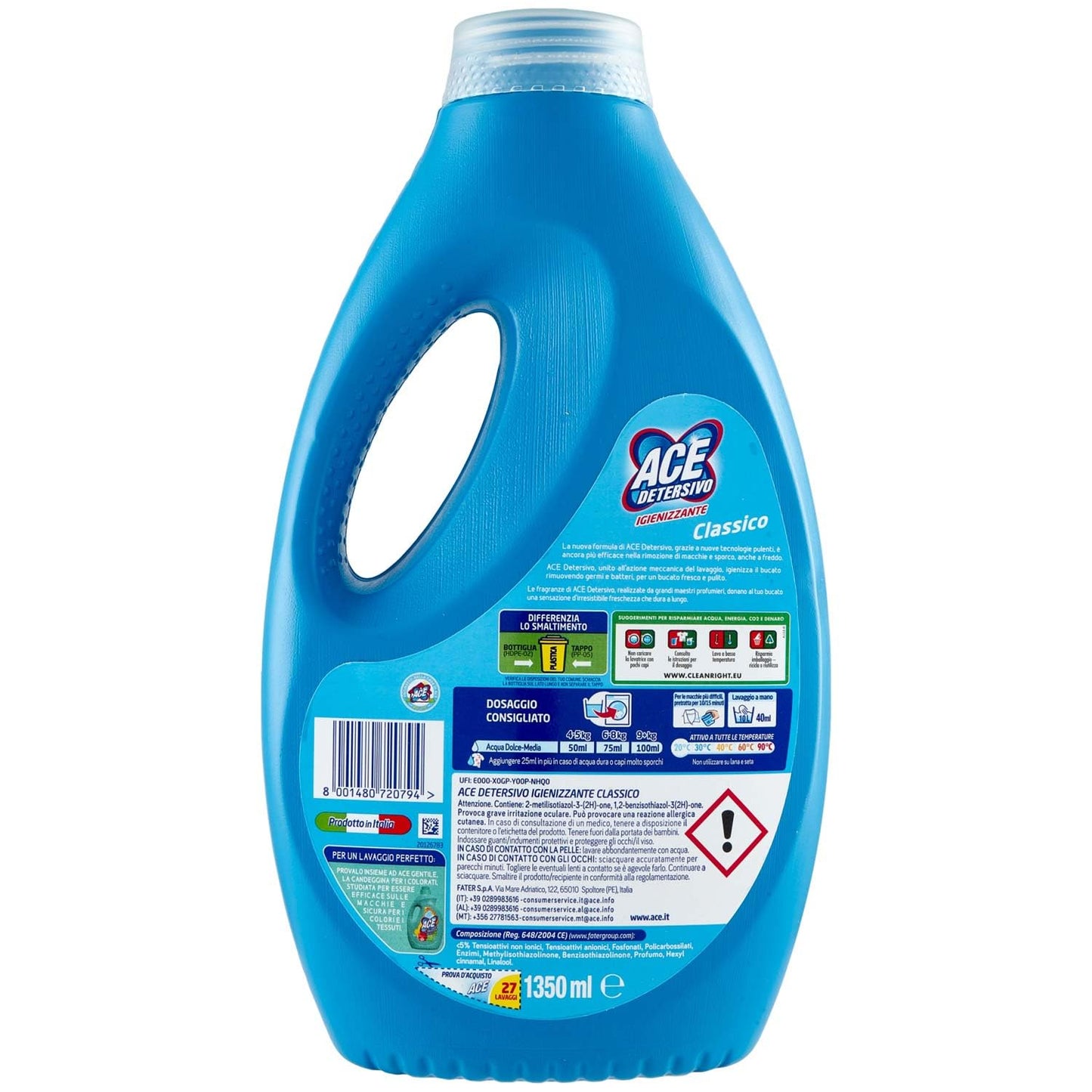 Ace Ace Det. Igieniz. 27 Lav, 1350ml