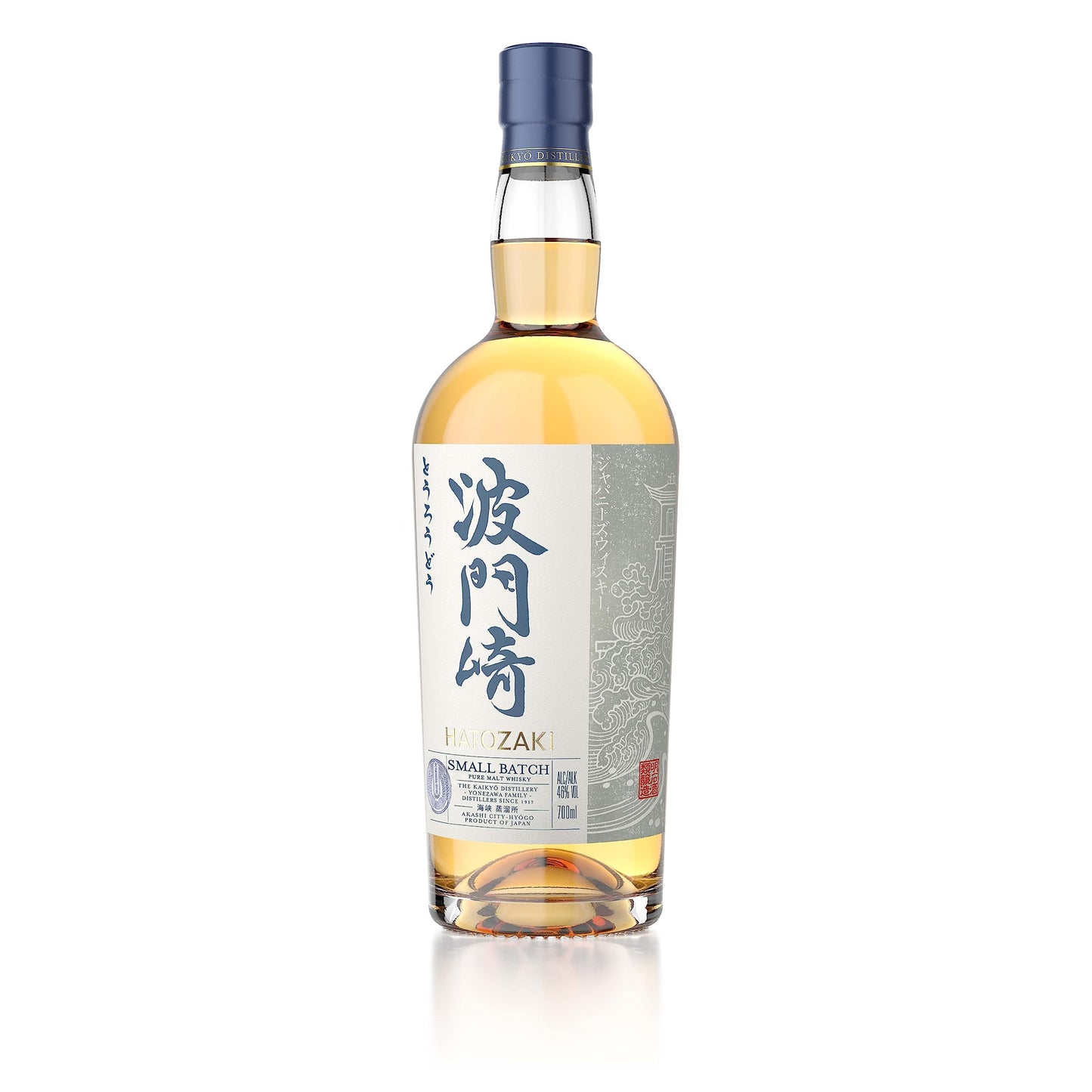 Hatozaki PURE MALT Japanese Blended Whisky 46% Vol. 0,7l in Giftbox