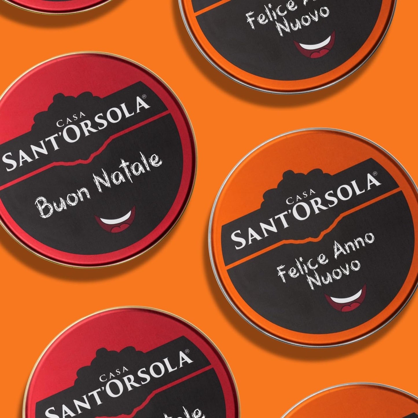 Casa Sant'Orsola - Althaia Vino Rosso e Bianco in Confezione Regalo con Gessetti, Selezione di Uva Italiana, 2x750ml