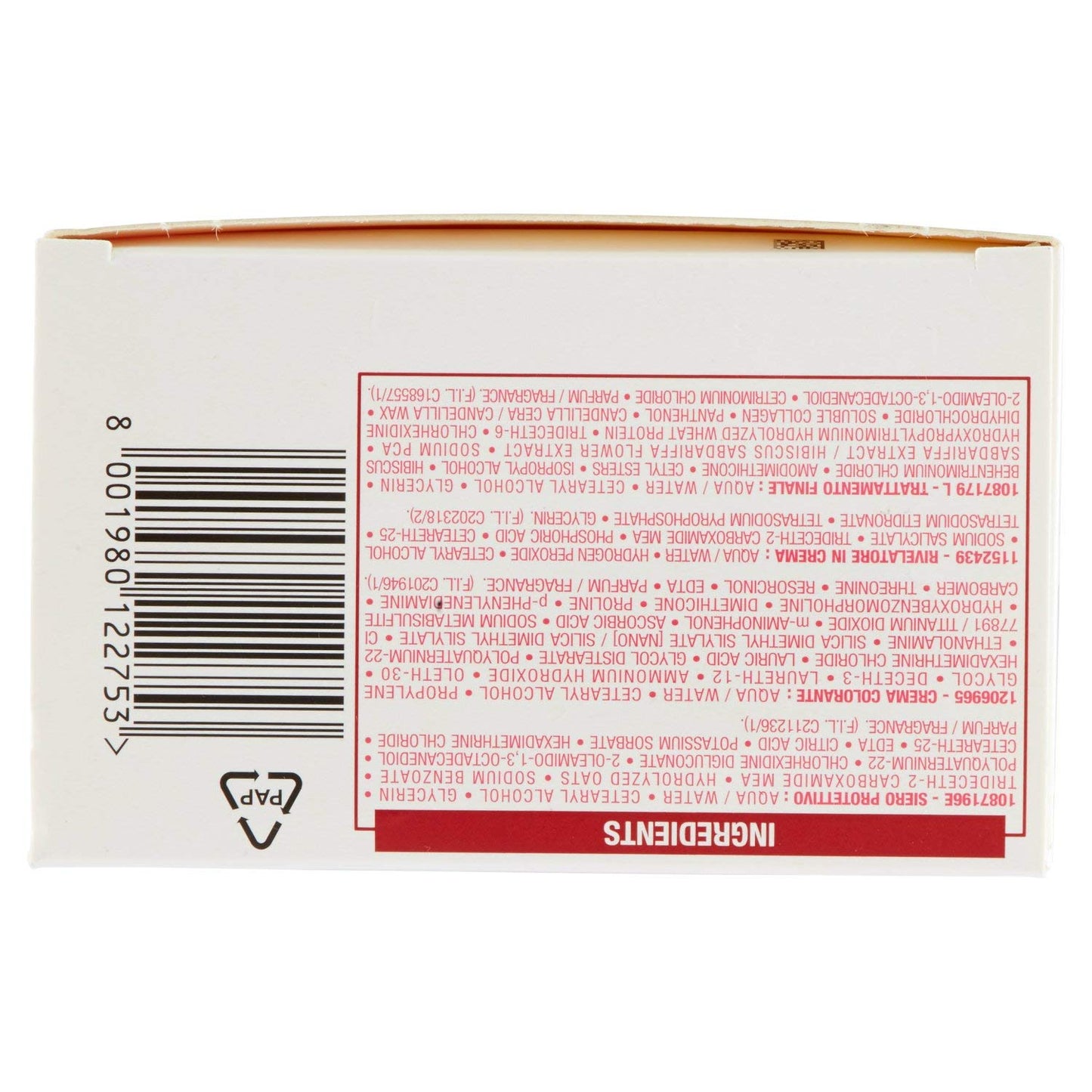 l'Oréal Paris Excellence Crema Colorante Triplo Trattamento Avanzato, 8 Biondo Chiaro - 1 Pacco