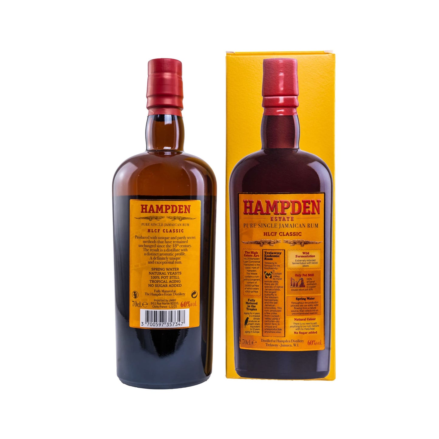 Hampden Pure Single Jamaican Rum HLCF Classic