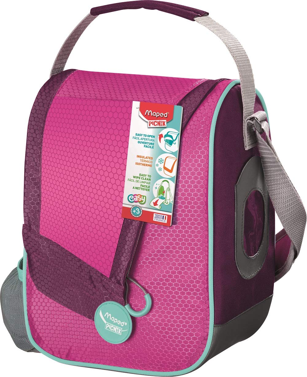 Maped Zainetti Porta Vivande Zainetto per Bambini, 5,5 lt., Rosa