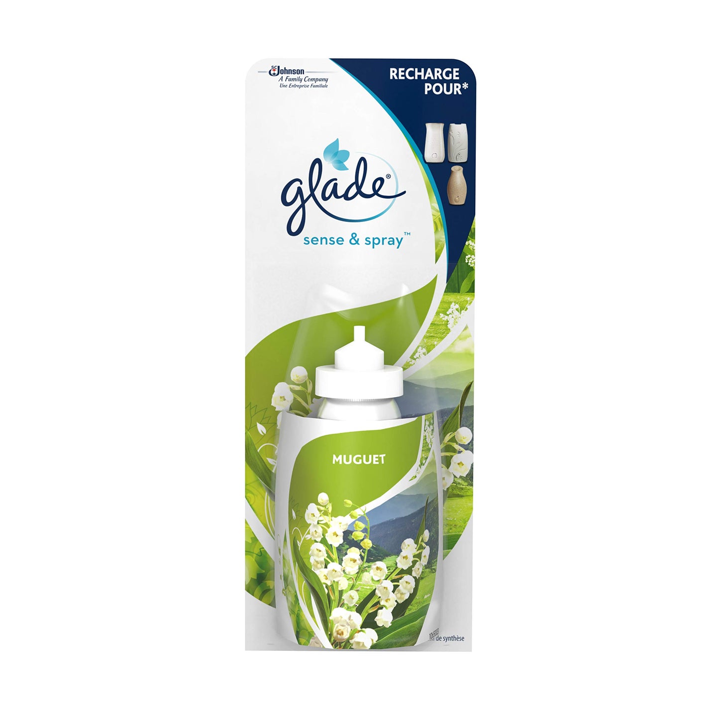 Glade Sense & Spray - Ricarica per diffusore automatico Sense & Spray Muguet