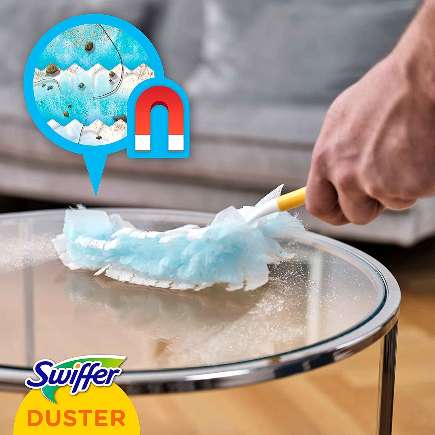 Swiffer Duster Ricarica per Piumino Catturapolvere, 10 Pezzi