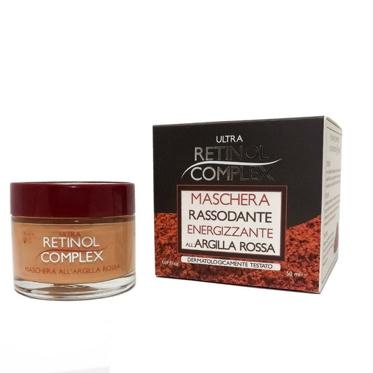 Ultra Retinol Complex Maschera Rassodante Energizzante all'Argilla Rossa - 50 ml