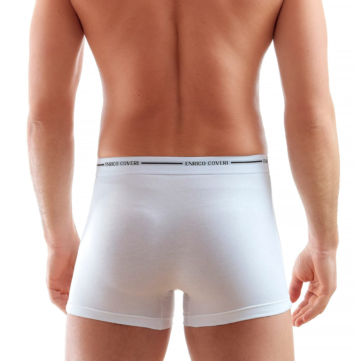Enrico Coveri 6 Pezzi Boxer Uomo in Cotone Bielastico EB1000.
