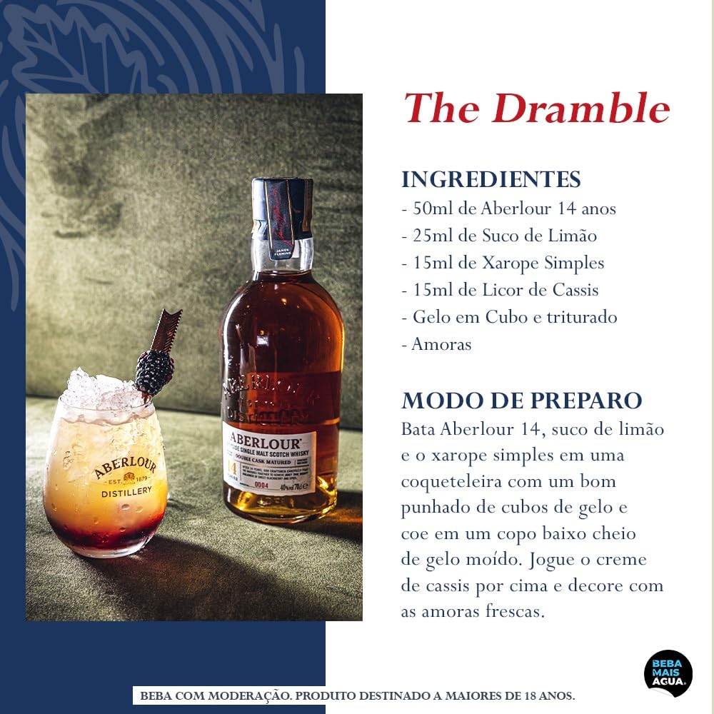 Aberlour 14 Years Old Double Cask Matured, Ultra-premium Scotch Whisky, vol 40%, 70CL