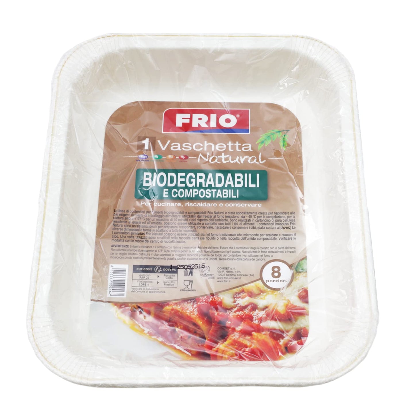 FRIO 155106 Vasch Natural Biodegradabile, 8 Porz