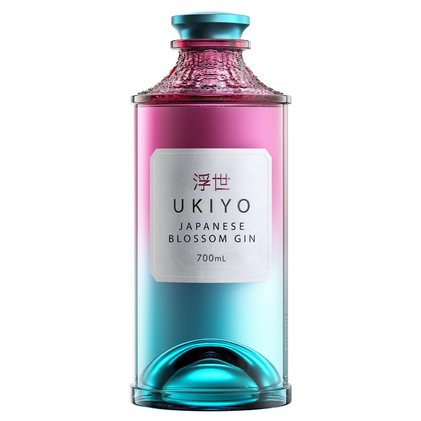 Ukiyo Japanese Blossom Gin 40% Vol. 0,7l
