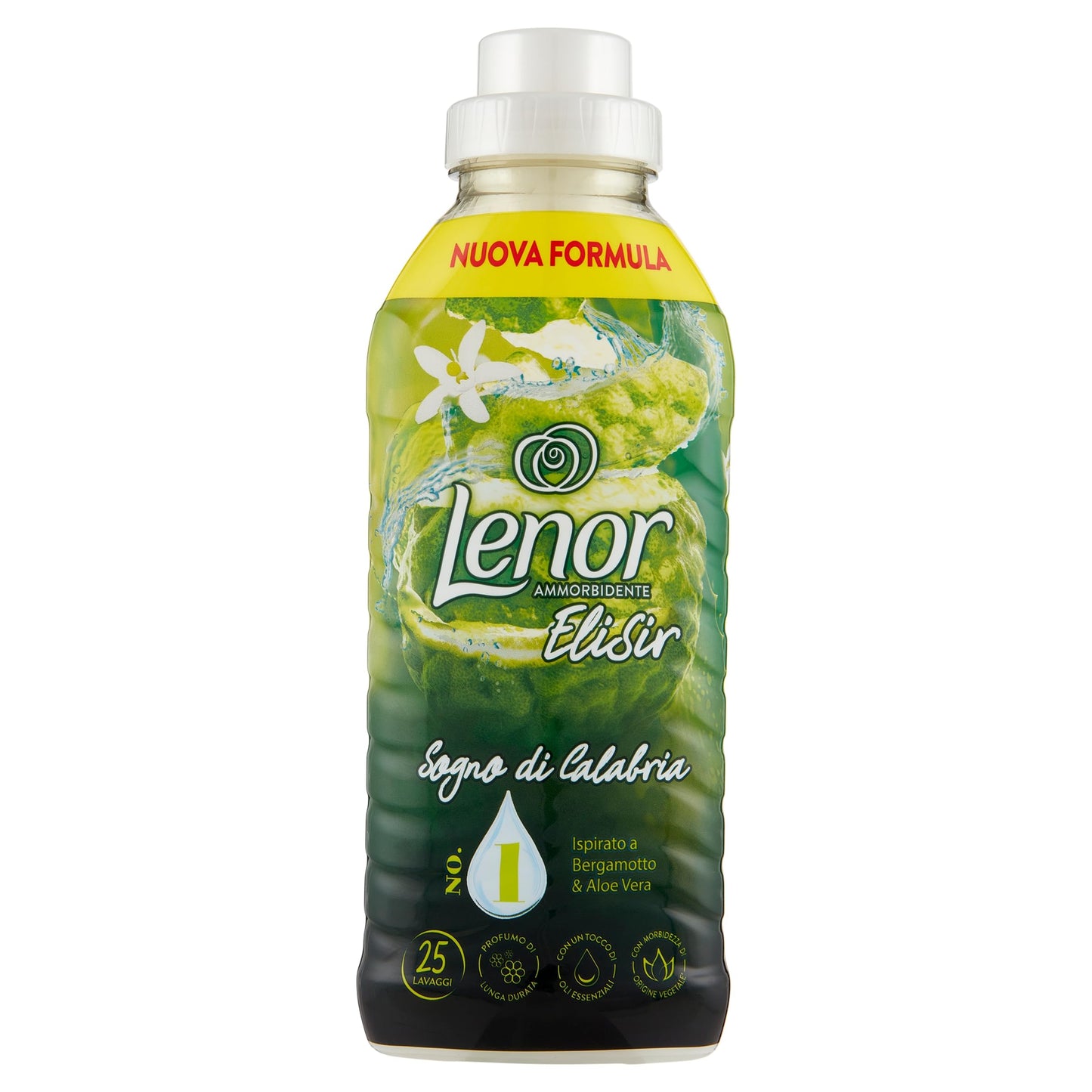 Lenor Elisir Ammorbidente Lavatrice Concentrato Sogno di Calabria, 525ml