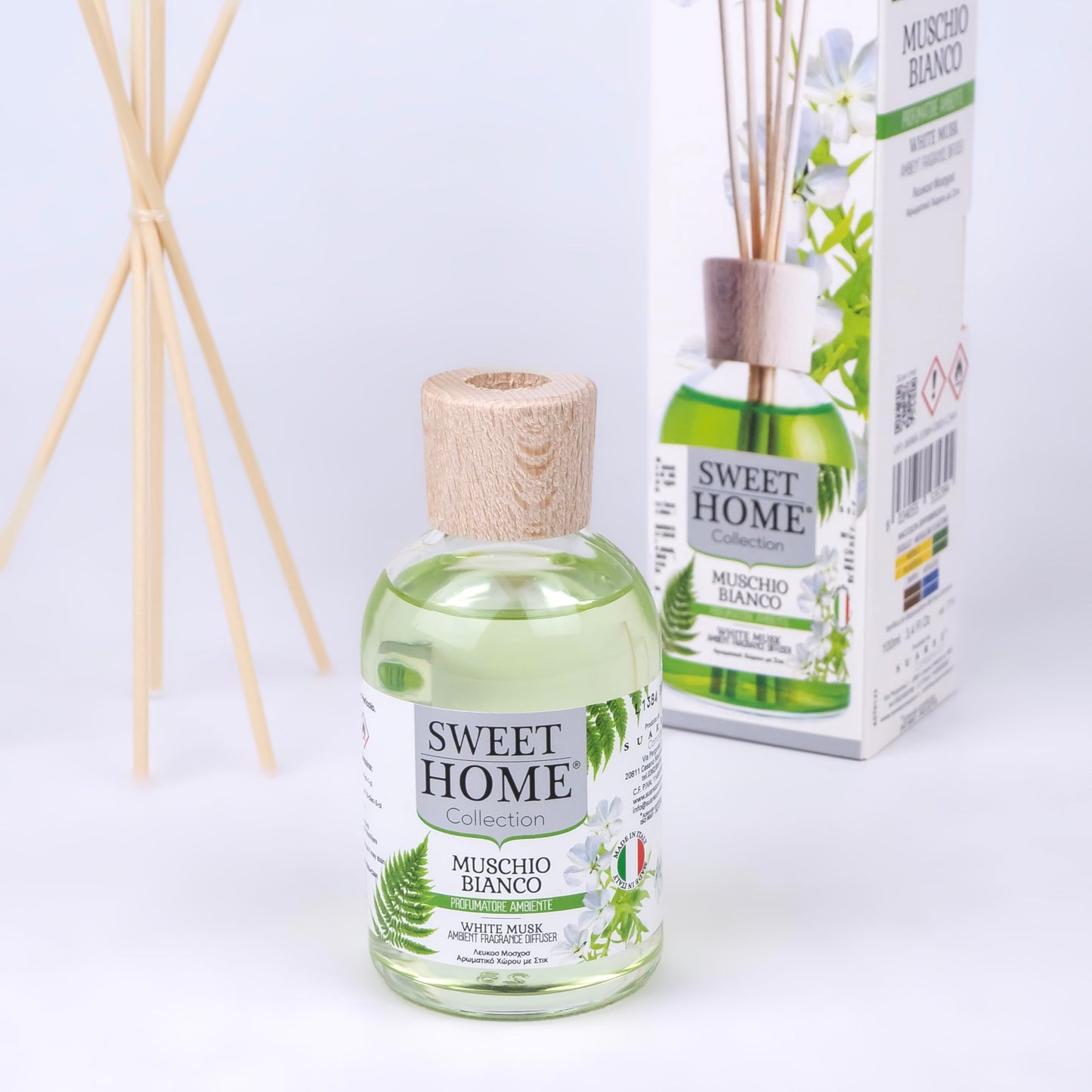 SWEET HOME PROFUMATORE Ambiente Muschio Bianco 100 ML