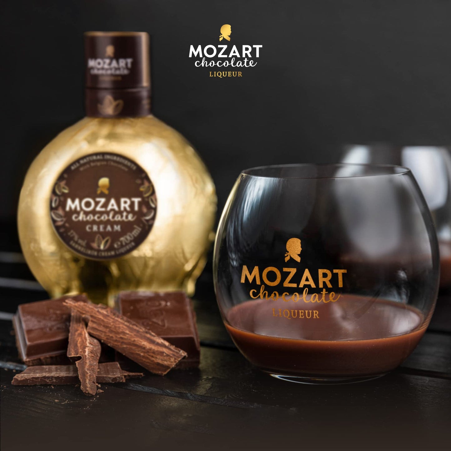 Mozart Chocolate Cream Gold Liquore - 700 ml