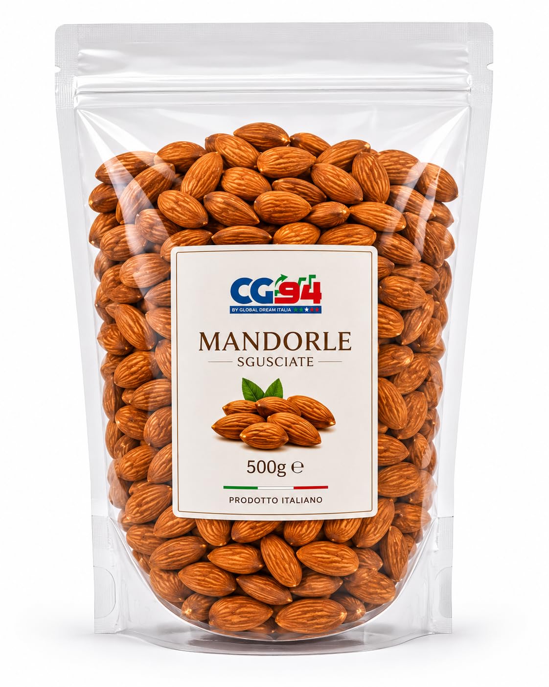 CG94 Mandorle Naturali Sgusciate 500 g