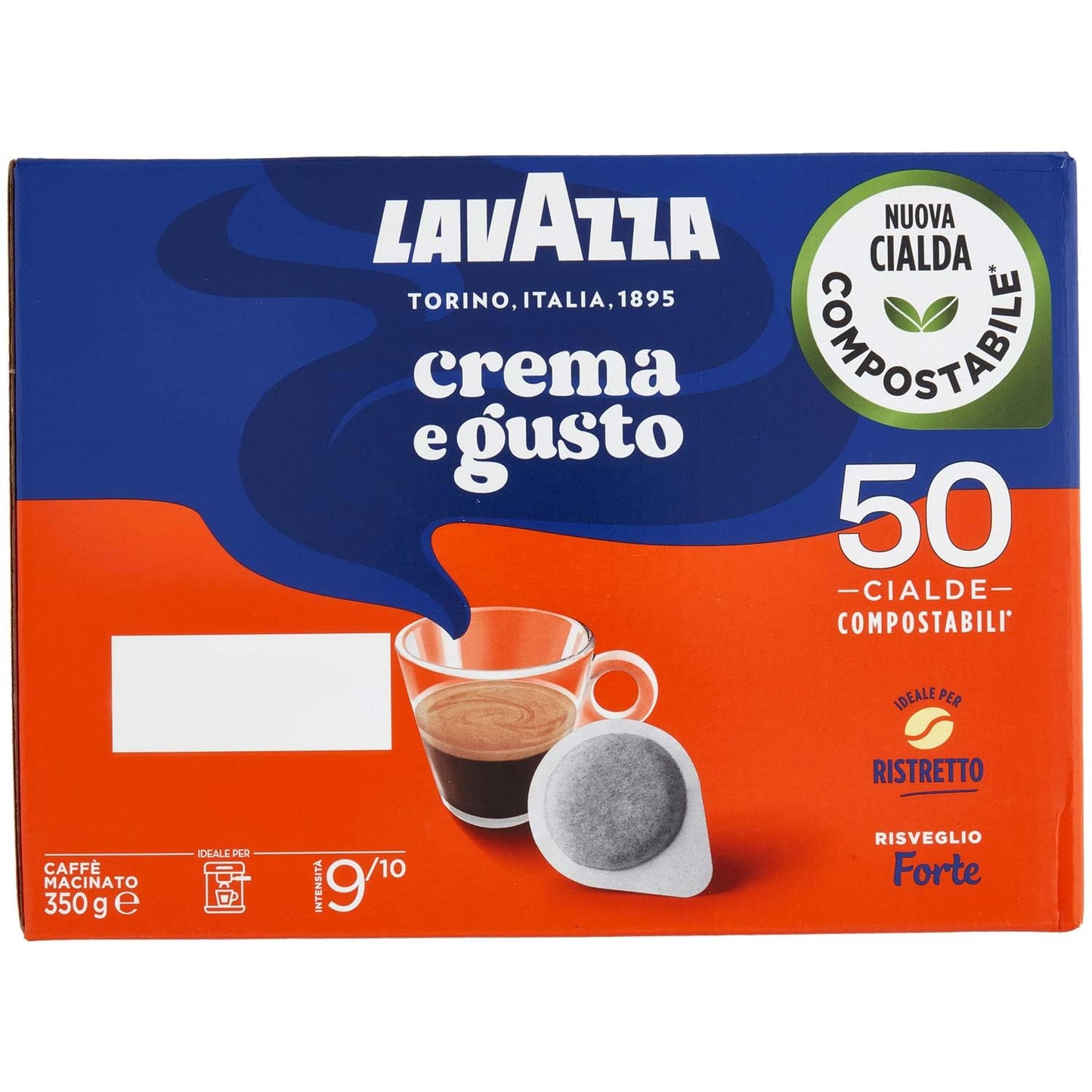 Lavazza Caffe' In Cialde Crema&Gusto Forte 50c, 350g